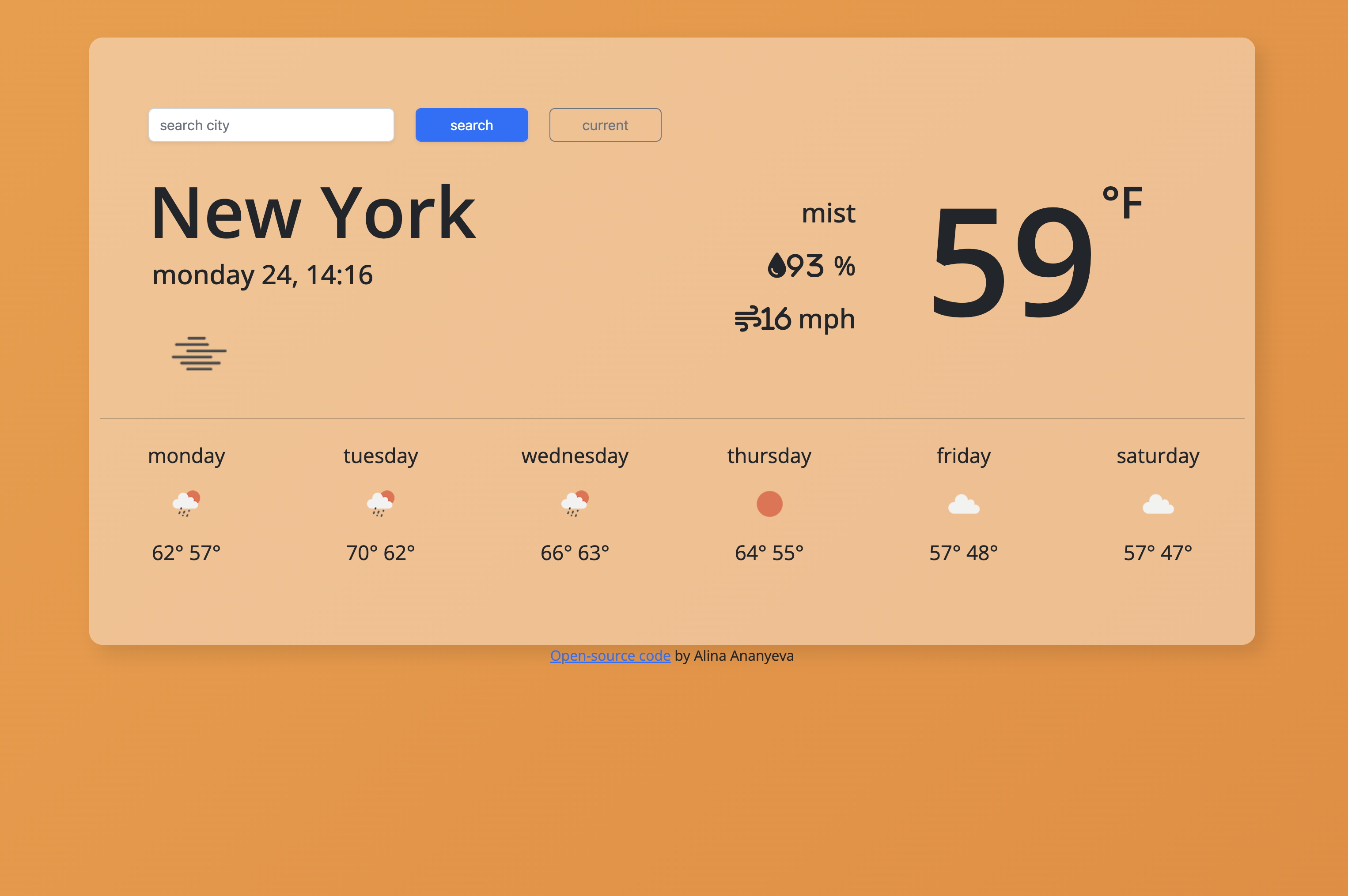 Weather AppProject